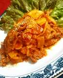 世界有数の豚肉料理☆コチュジャン炒め