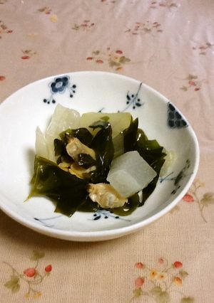 冬瓜とわかめの酢の物-レシピのメイン写真