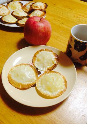 餃子の皮でカスタードアップルパイ☆-レシピのメイン写真