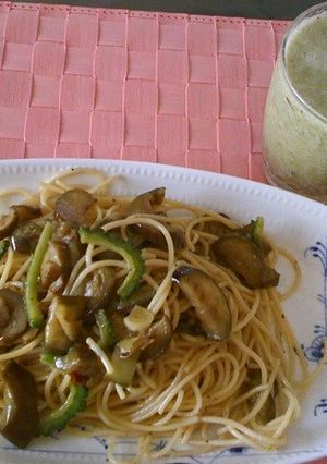 夏野菜の塩麹パスタ-レシピのメイン写真