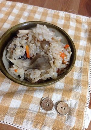 だしが香るきのこたっぷりごはん-レシピのメイン写真