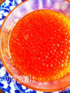 イクラの醤油漬け-レシピのメイン写真