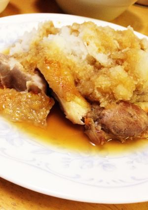 ヘルシー？鶏もも肉のみぞれ焼-レシピのメイン写真