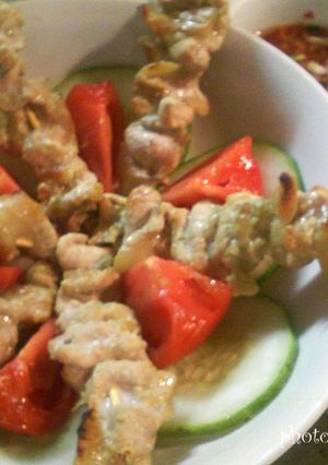 タイ料理 ムーサテ（豚肉の串焼き）-レシピのメイン写真