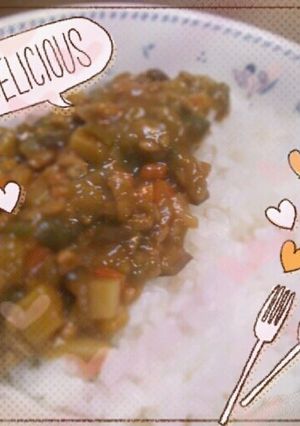 幼児食にも！野菜たっぷりドライカレー♪゜-レシピのメイン写真