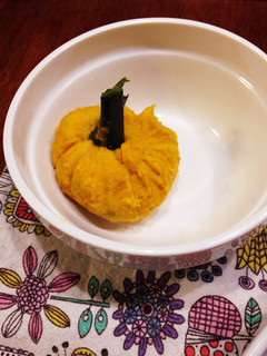 かぼちゃの茶巾-レシピのメイン写真