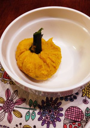 かぼちゃの茶巾-レシピのメイン写真