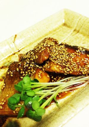 簡単＊鮭のごま照り焼き＊-レシピのメイン写真