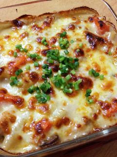 秋鮭ときのこのみそ風味グラタン-レシピのメイン写真