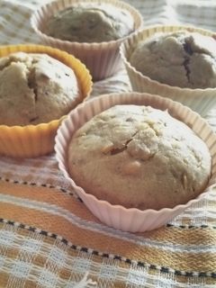 *かぼちゃと小豆のマフィン*-レシピのメイン写真