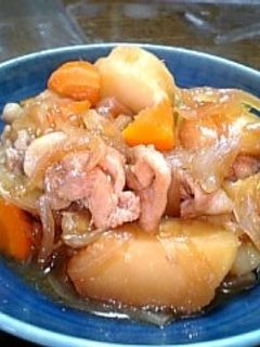 フライパンで☆10分肉じゃが-レシピのメイン写真