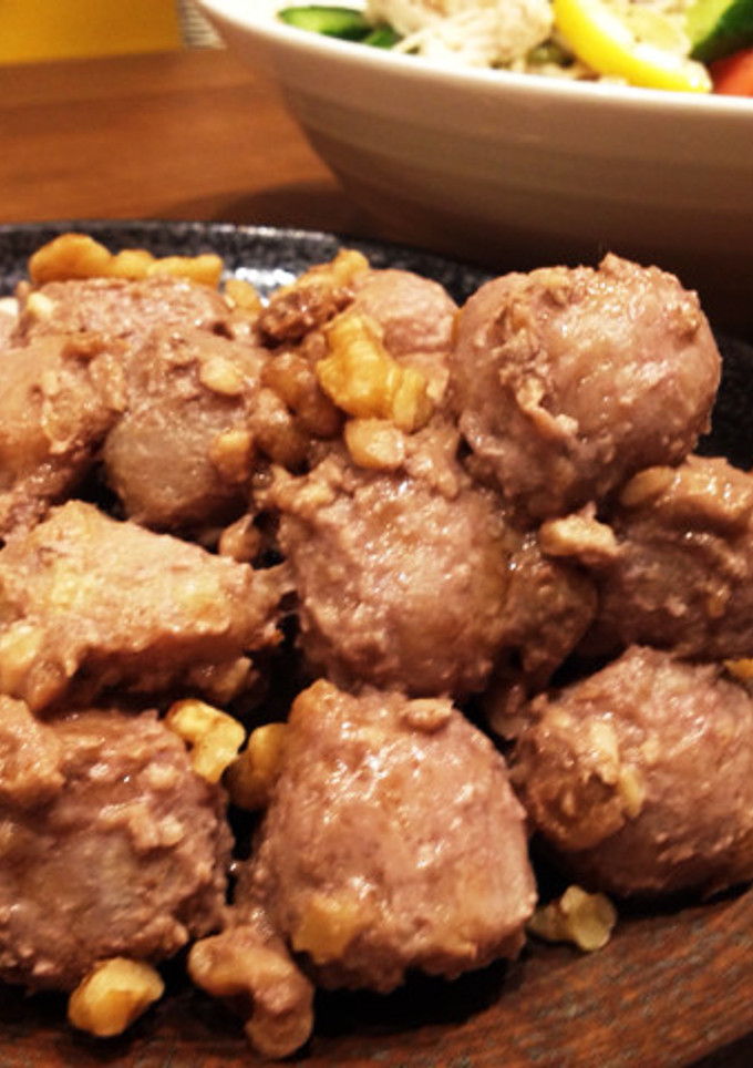里芋の胡桃醤油和え-レシピのメイン写真