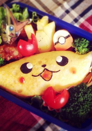キャラ弁✴︎ピカチュウオムライス-レシピのメイン写真