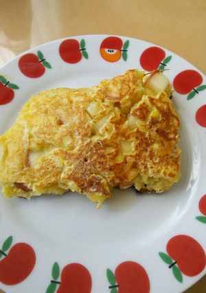 実は豆腐入りのさつまいもりんごケーキ-レシピのメイン写真