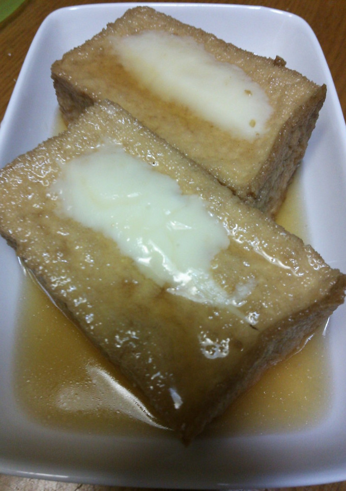 チーズをはさんだ厚揚げ☆-レシピのメイン写真