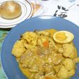 ポークソテーココナッツカレーシチュー