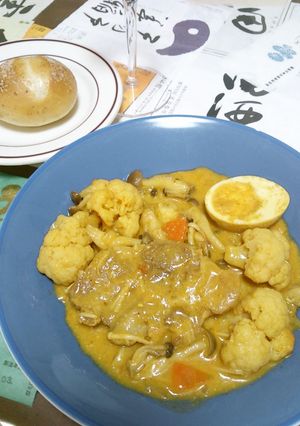 ポークソテーココナッツカレーシチュー-レシピのメイン写真