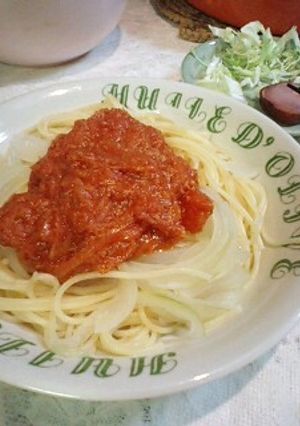 トマトとカニのパスタ-レシピのメイン写真