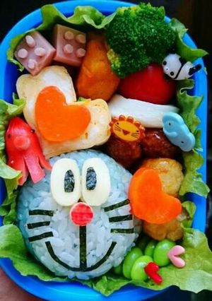 ドラえもん キャラ弁-レシピのメイン写真