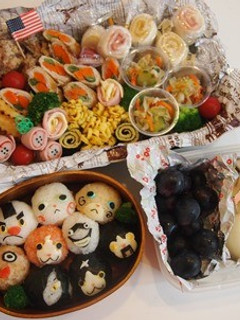 妖怪ウォッチ*運動会弁当-レシピのメイン写真