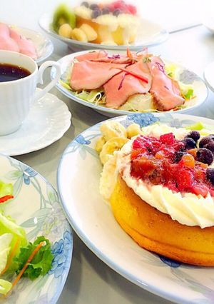 コストコHMでふわふわスフレパンケーキ-レシピのメイン写真