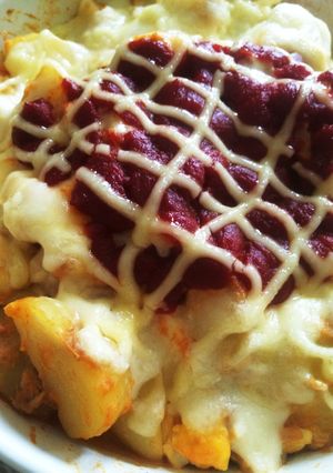 ジャガイモとツナのオーブン焼き-レシピのメイン写真