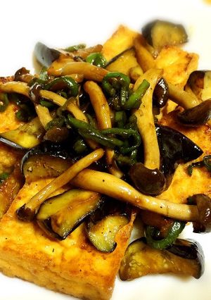 簡単♫野菜と厚揚げ豆腐のオイスター炒め-レシピのメイン写真