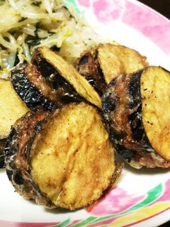 なすのはさみ揚げ(あんかけ)-レシピのメイン写真