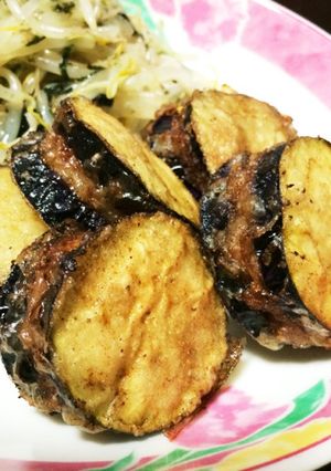 なすのはさみ揚げ(あんかけ)-レシピのメイン写真