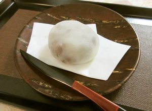 塩大福　小豆缶、小豆レーズン餡手作りでも-レシピのメイン写真