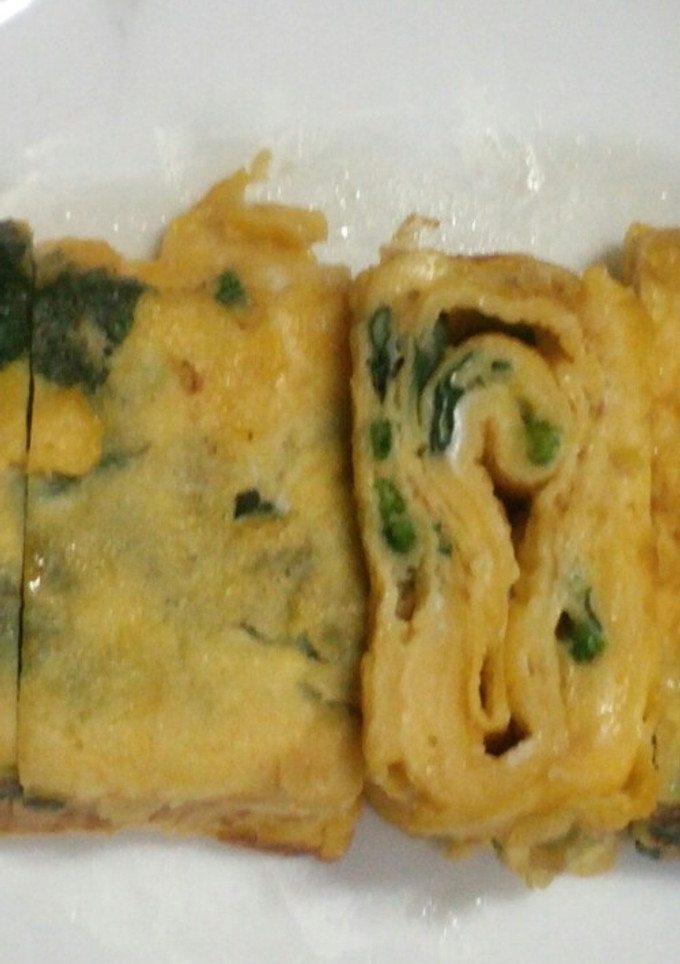 ほうれん草の卵焼き-レシピのメイン写真
