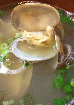 やさしいお味＊あさりのみそ風味汁-レシピのメイン写真