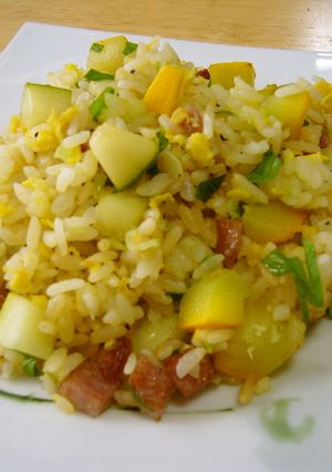 *ズッキーニ炒飯*-レシピのメイン写真