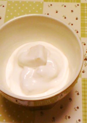 フワフワのヨーグルトクリーム-レシピのメイン写真