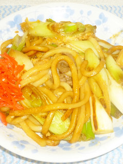 パパのすき焼きうどん❷-レシピのメイン写真