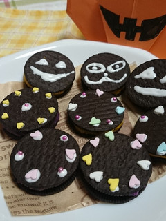 ハロウィンに。簡単♪南瓜サンド-レシピのメイン写真