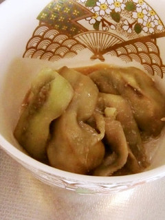 お漬物感覚で、秋なすの煮浸しを♪-レシピのメイン写真