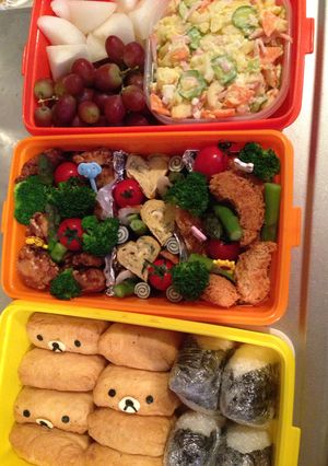 運動会のお弁当2014-レシピのメイン写真