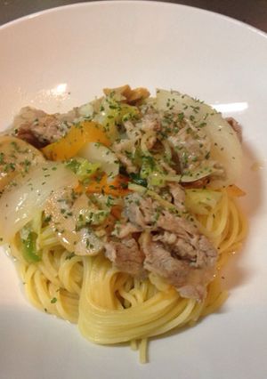 和風パスタ 野菜セットで10分調理♫-レシピのメイン写真