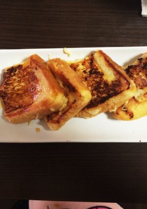 秋のりんごのフレンチトースト-レシピのメイン写真