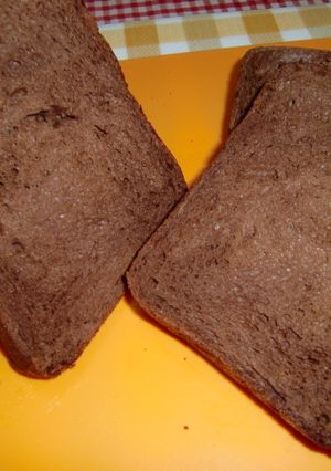★糖質オフでも美味しい*ココア食パン*♪-レシピのメイン写真