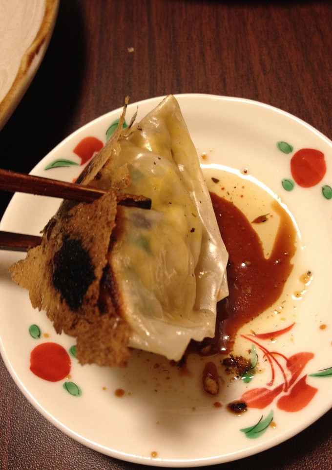 かぼちゃの煮物の残りで…煮かぼちゃ餃子-レシピのメイン写真