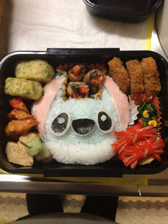 キャラ弁 スティッチ-レシピのメイン写真