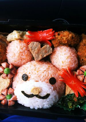 キャラ弁 くまさん-レシピのメイン写真