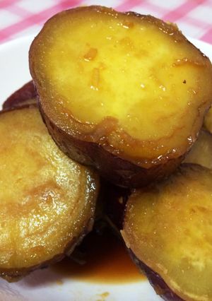 ほっこり♪さつまいもの甘辛煮-レシピのメイン写真