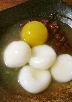 生姜とはちみつ餡かけ善哉☆お月見にも♬-レシピのメイン写真