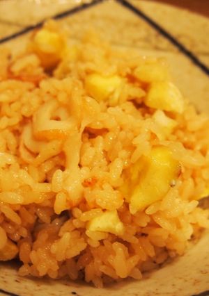 ちくわ栗ごはん-レシピのメイン写真