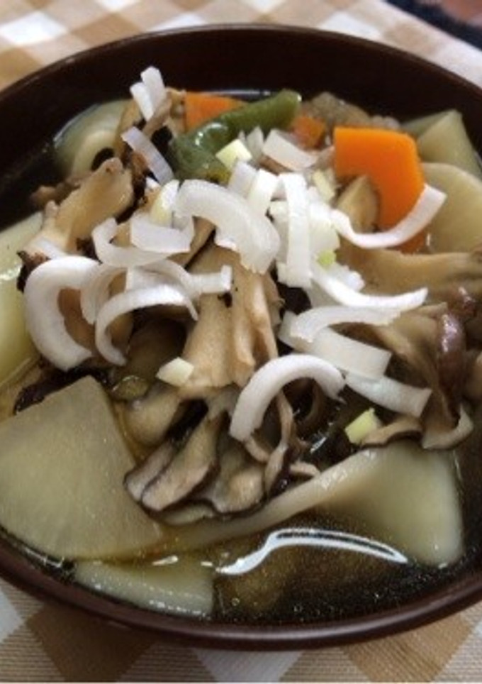 ★簡単★キノコの煮込みうどん-レシピのメイン写真