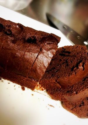 バレンタイン☆濃厚チョコのパウンドケーキ-レシピのメイン写真