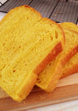 自家製酵母 かぼちゃ食パン-レシピのメイン写真